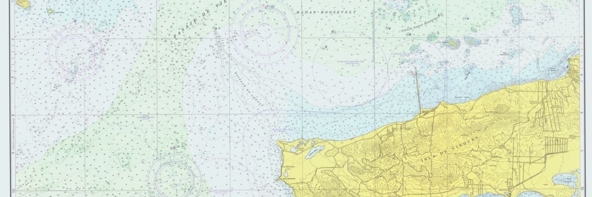 Simbología de las cartas náuticas