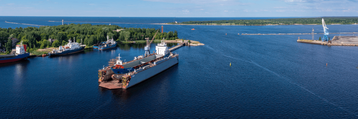 Diques flotantes para buques: Tipos y funciones